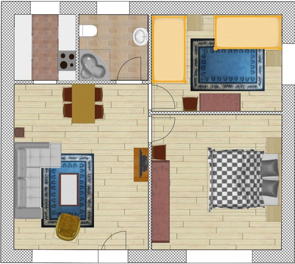 Bungalow 1 Wyk auf Föhr Dış mekan fotoğraf